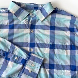 Tommy Bahama Mens The Siesta Key La Breva Plaid Shirt Nylon 1XLBig Lightweight